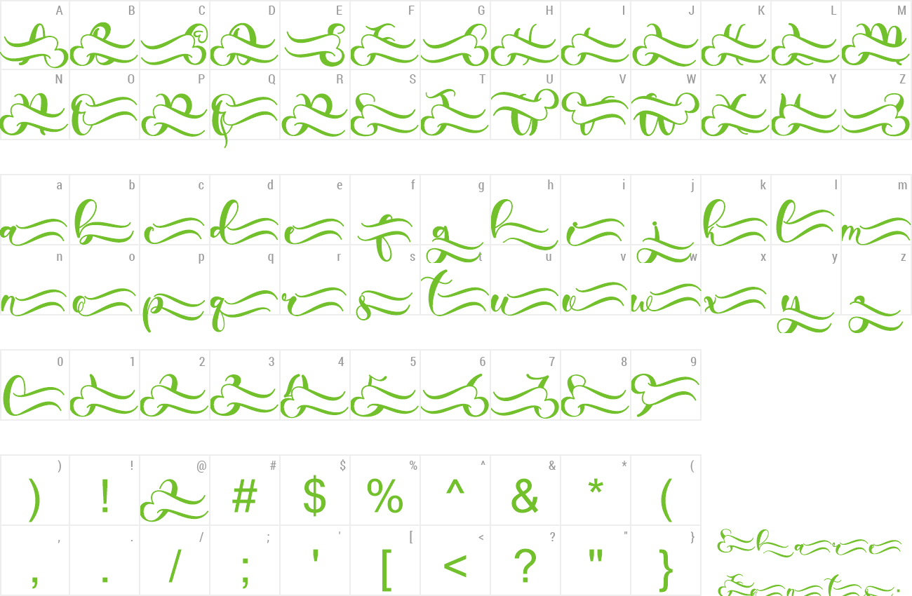 Font Christmas Shadyna preview